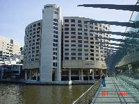 Holiday Inn downtown Melbourne on the Yarra River.  I will have to check this place out sometime.  