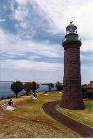 The Black Lighthouse at Fort Queenscliff